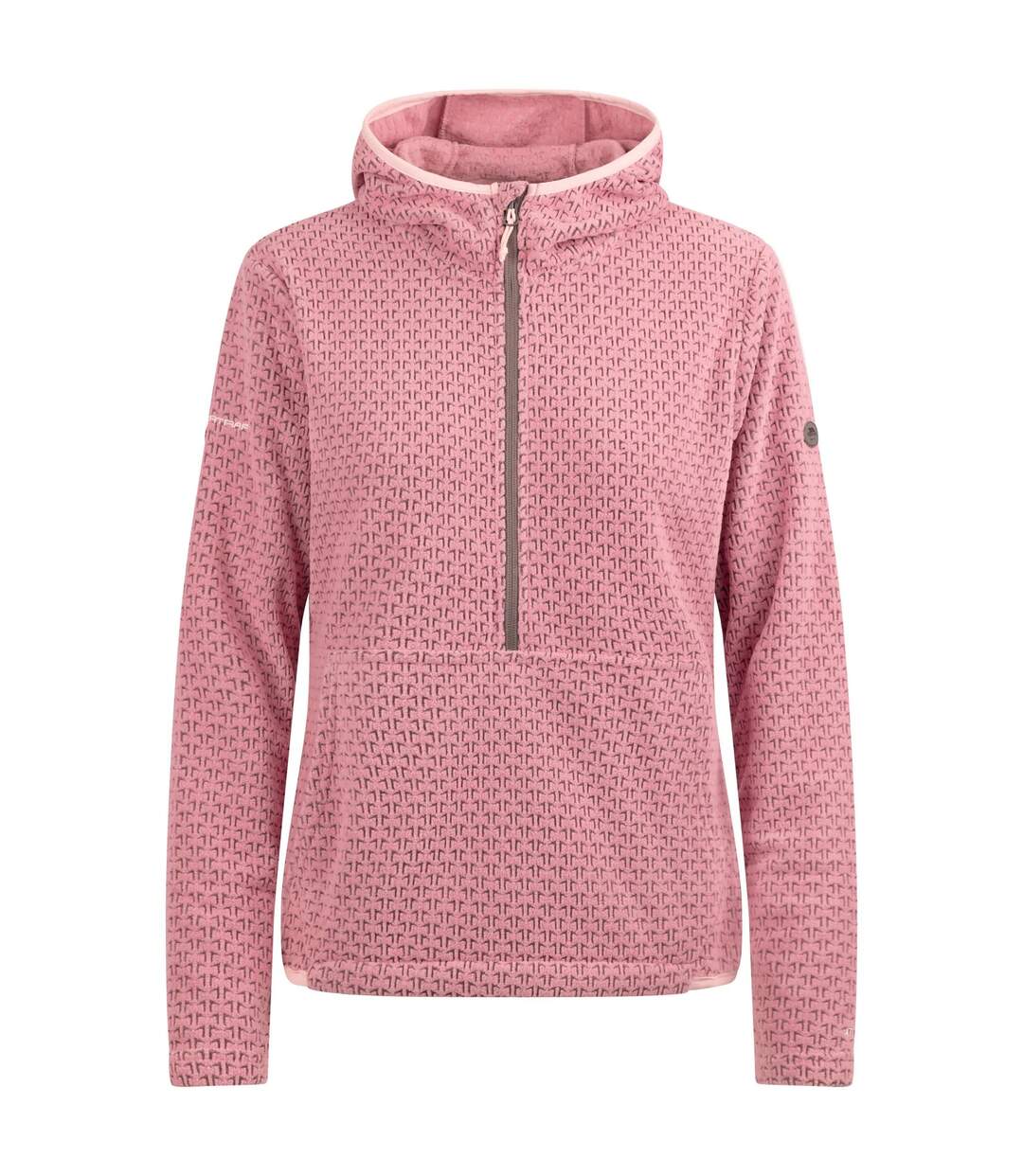 Sweat À Capuche Metraya Femme Rose Trespass-1