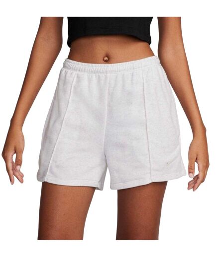 Short De Jogging Femme Gris Chiné Nike
