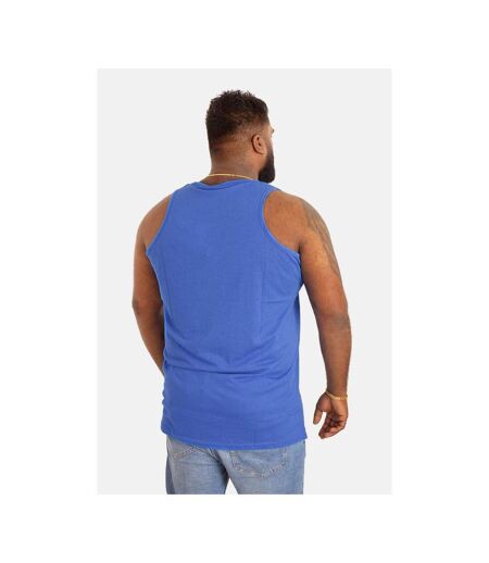 Duke Mens Fabio-2 Kingsize Muscle Vest (Blue) - UTDC172