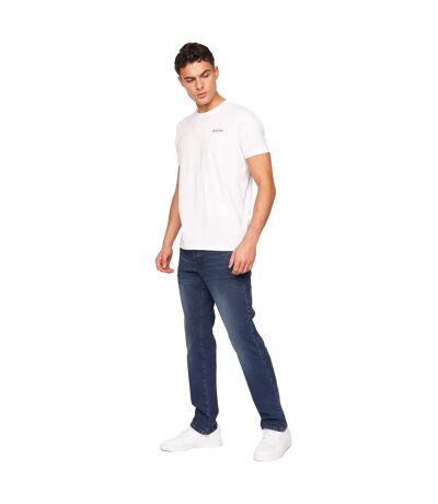 Jean Princed Homme Bleu Foncé Délavé Crosshatch