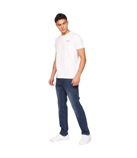 Jean Princed Homme Bleu Foncé Délavé Crosshatch