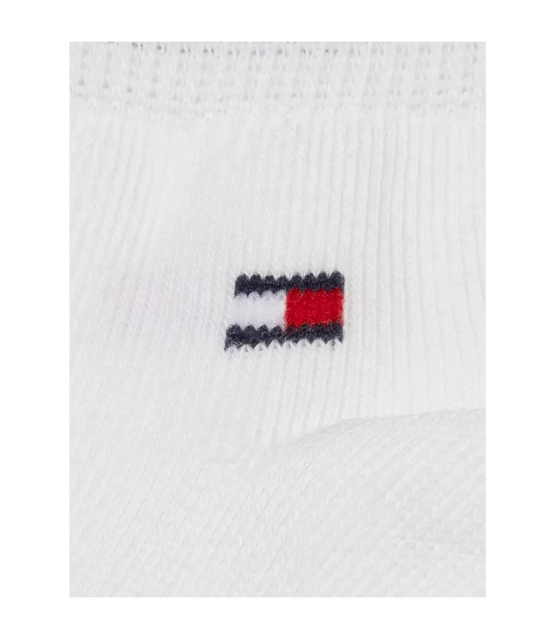 Socquettes Motif/style Uni Homme Blanc Tommy Hilfiger-3
