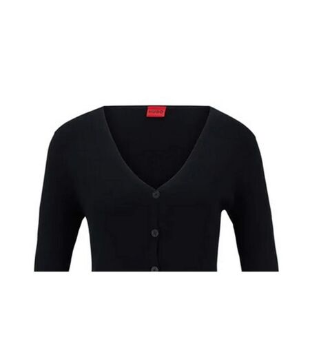 Cardigan Sanderin Femme Noir Hugo