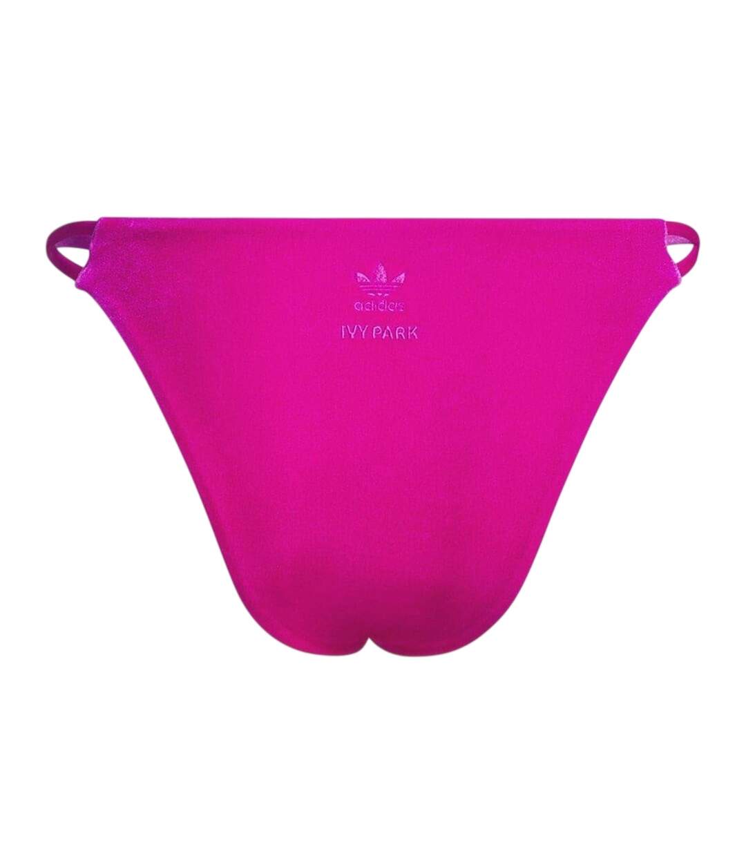 Womens/ladies Ivy Park Criss-cross High Leg Bikini Bottoms Pink Adidas-3