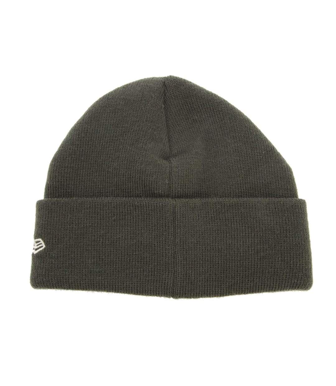 Unisex Adult Knitted Cuffed Beanie Green New Era-2