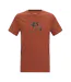 Mens Breezed Mountain Flow T-shirt Brick Regatta-2