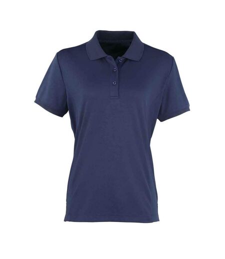 Polo Femme Bleu Marine Premier