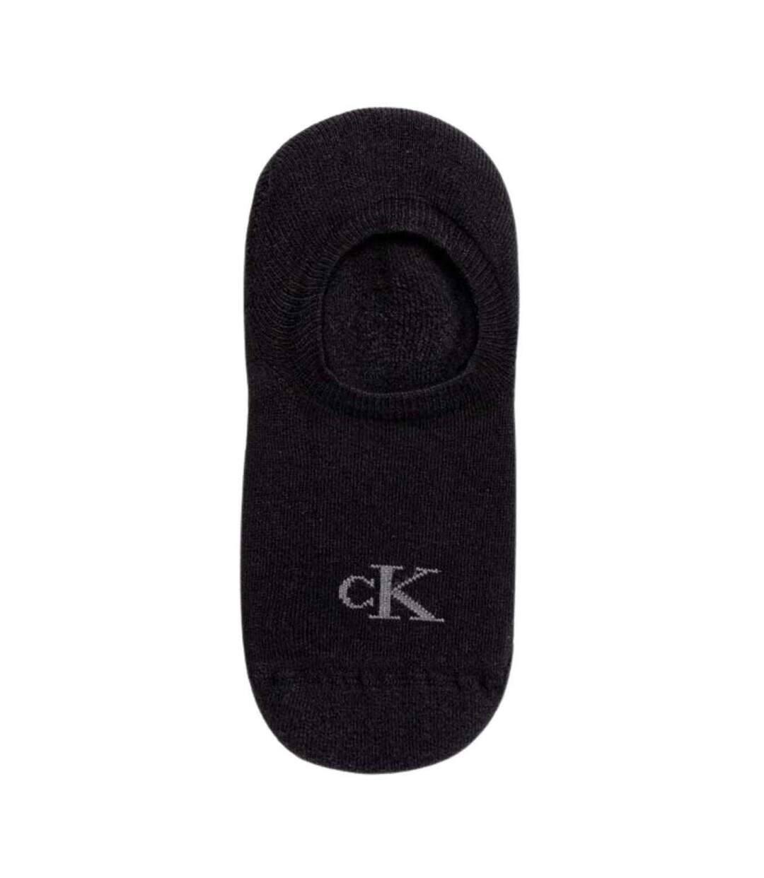 Socquettes Motif/style Logo Femme Noir Calvin Klein-2
