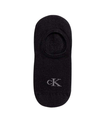 Socquettes Motif/style Logo Femme Noir Calvin Klein