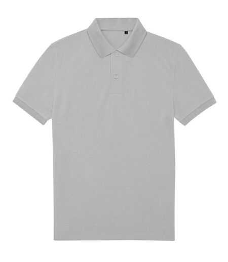 Polo manches courtes - Homme - PU428 - gris pacific