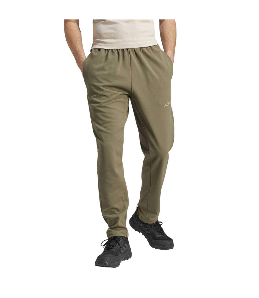Pantalon De Jogging Terrex Homme Kaki Adidas-3
