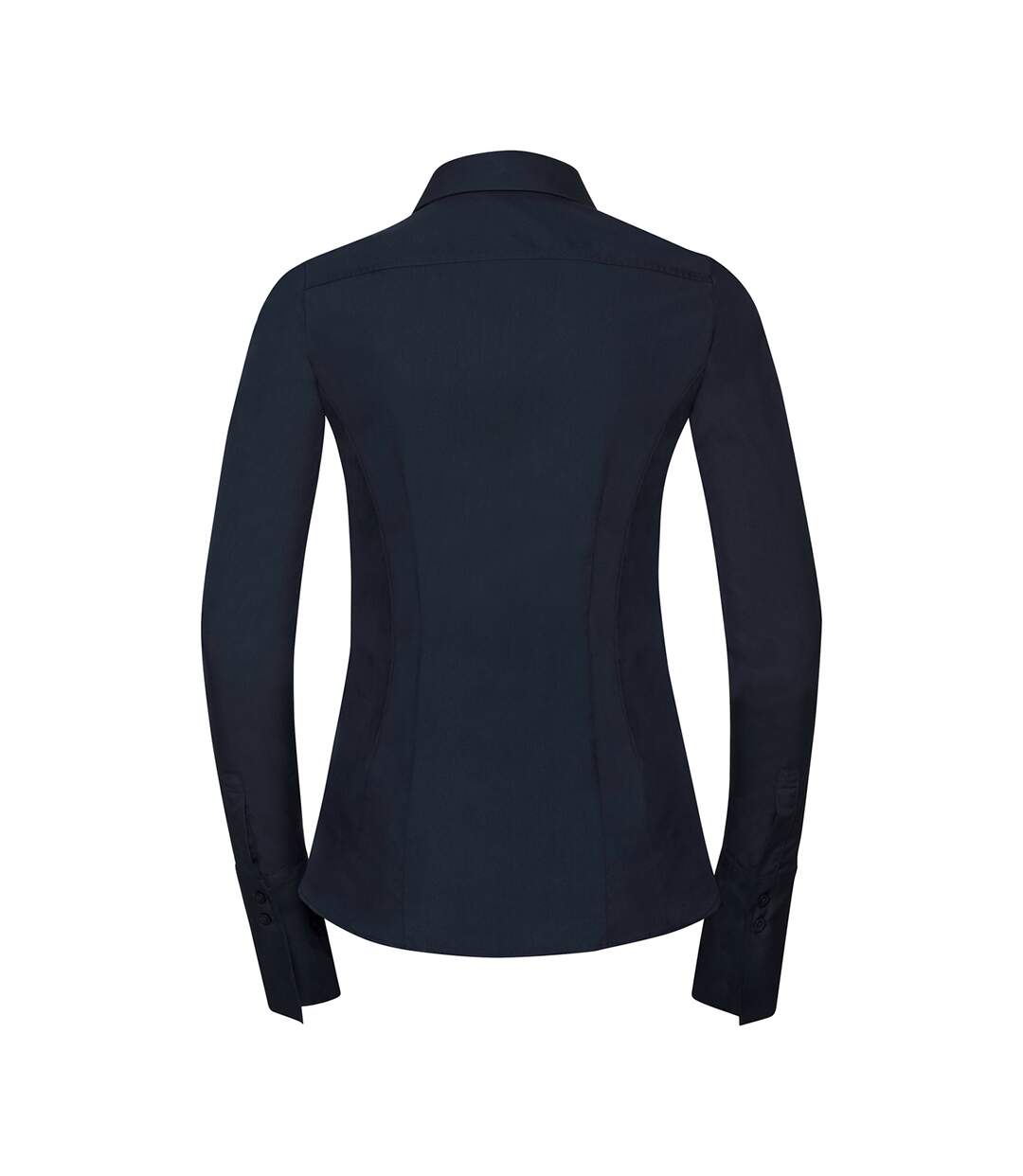 Chemisier Ultimate Femme Bleu Marine Vif Russell Collection-2