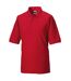 Russell Mens Classic Short Sleeve Polycotton Polo Shirt (Classic Red) - UTBC566