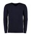 Arundel Pull À Col En V Homme Bleu Marine Kustom Kit-1