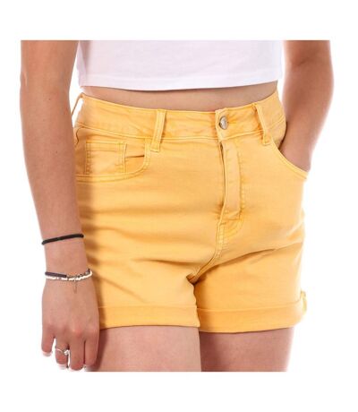 Short jaune femme monday premium lw526 - l