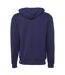 Canvas Sweat À Capuche Et Fermeture Zippée Homme Bleu Marine Bella + Canvas-2