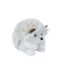 Hérisson Boule Déco Cocon 14cm Blanc-1