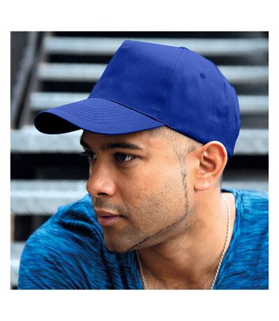 Result Unisex Core Houston 5 Panel Printers Baseball Cap (Royal) - UTBC3043