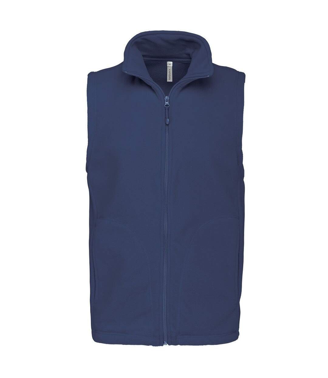 Gilet sans manches micro polaire homme - K913 - bleu deep blue-1