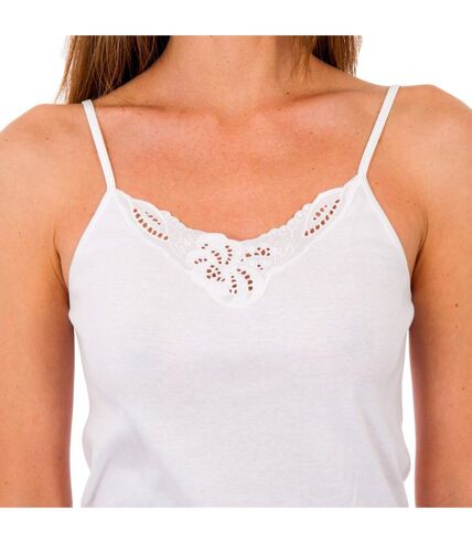 Milan thin strap t-shirt with V-neckline 4754 woman