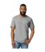 Mens softstyle v neck t-shirt sport grey Gildan-1