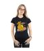 Disney T-shirt en coton pastel Simba du Roi Lion Femme/Ladies (Noir) - UTBI48145-2
