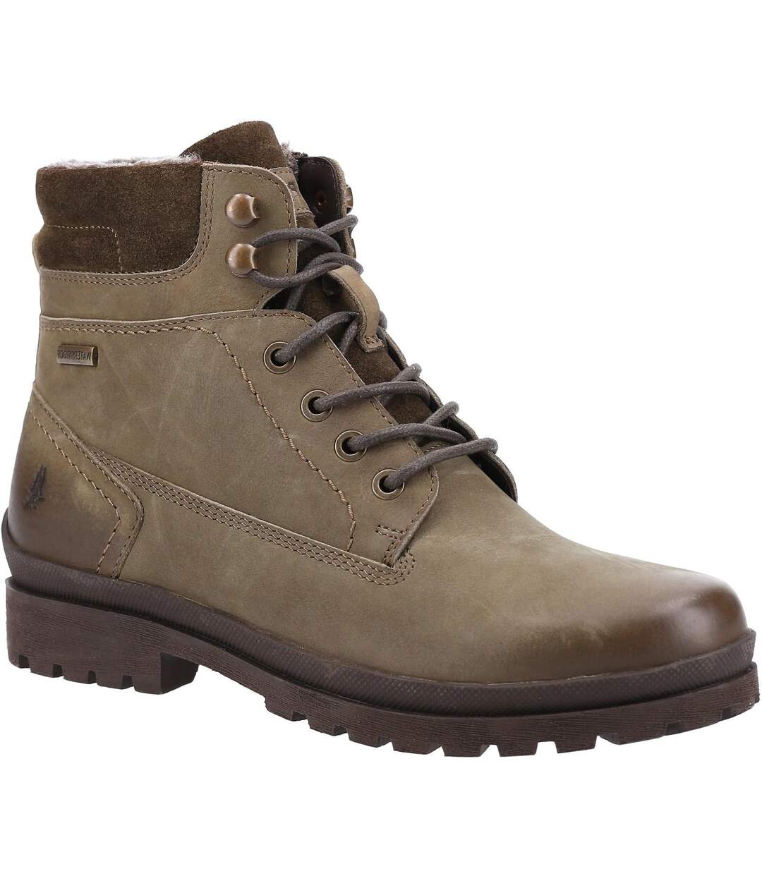 Bottines De Combat Annay Femme Kaki Hush Puppies-1