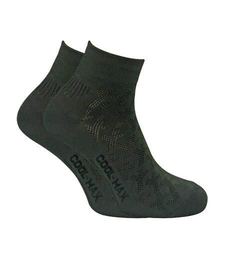 2 Paires Chaussettes Homme Coolmax Basses Randonné