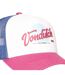 Casquette trucker filet et devant imprimé avec écusson rubber Surf Vondutch-3