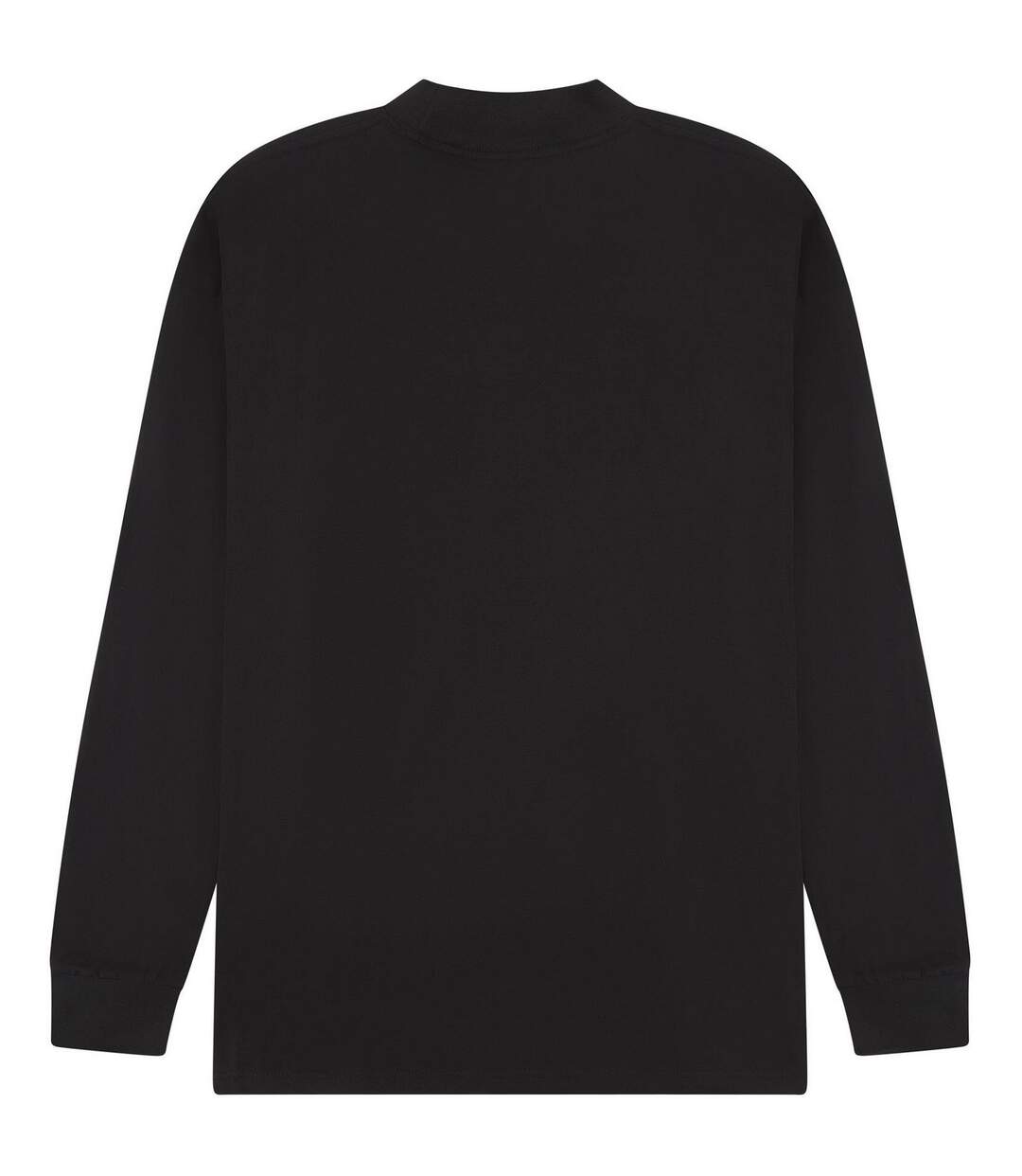 T-shirt Manches Longues Adulte Noir Casual Classics-3