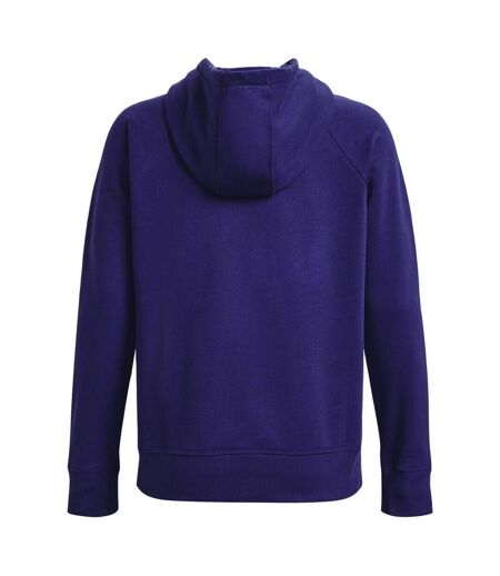 Sweat À Capuche Rival Femme Bleu Marine Under Armour