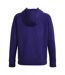 Sweat À Capuche Rival Femme Bleu Marine Under Armour-3
