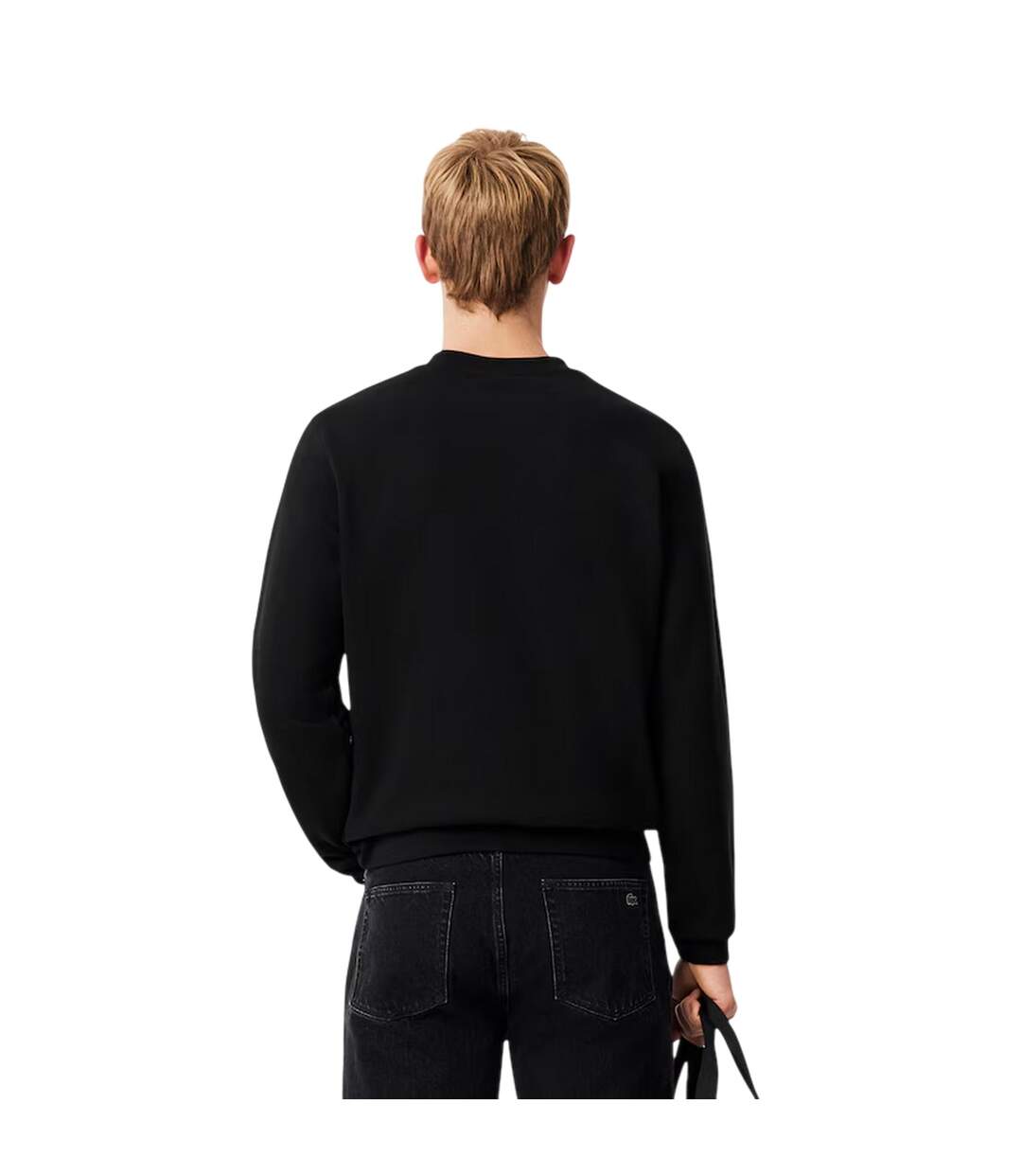 Sweat Homme Noir Lacoste-3