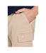 Short À Poches Classic Homme Brun Clair Raging Bull-4