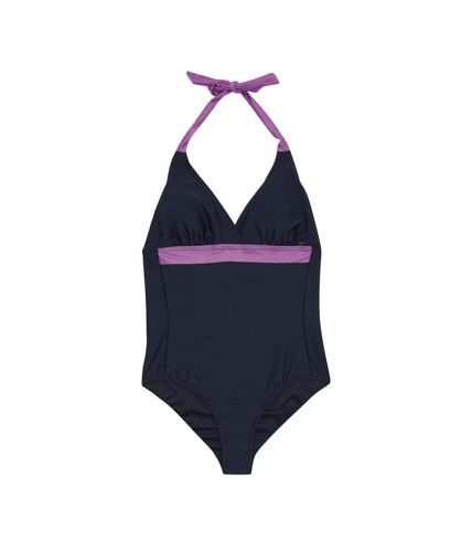 Maillot de bain 1 pièce flavia femme bleu marine / violet Regatta