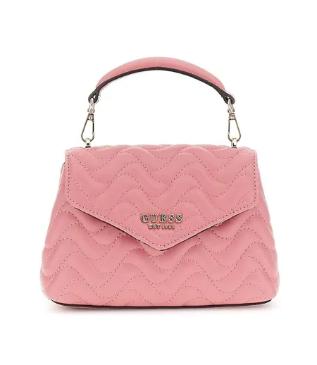 Sac à bandoulière rose femme guess melisandra