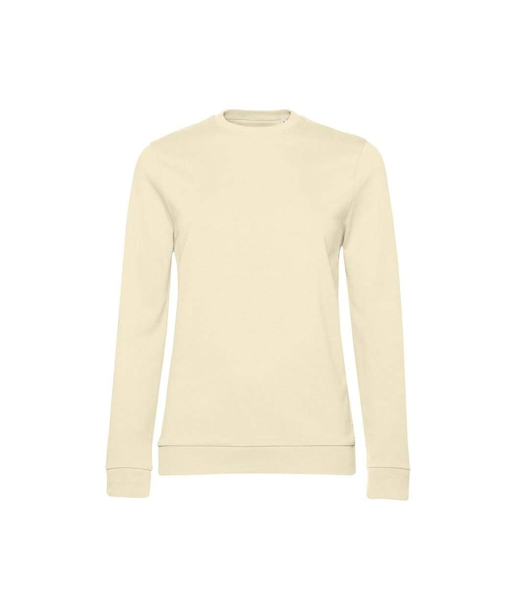 Sweat Femme Jaune Pâle B&C-1