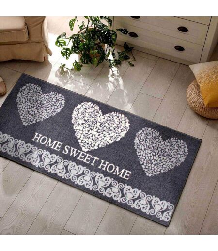 Tapis Déco Multi-Usage Mathilda 50x120cm Gris