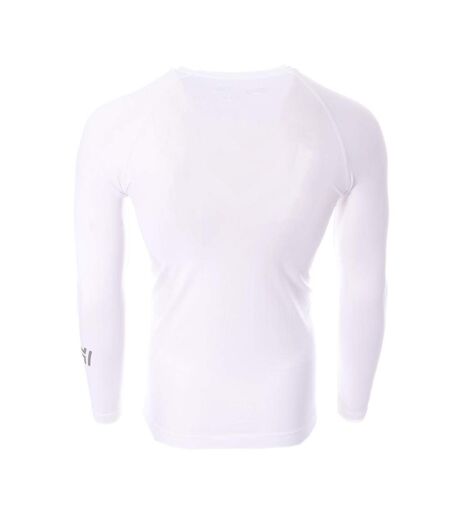 T-shirt manches longues blanc homme hungaria baselayers - s/m