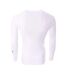 T-shirt manches longues blanc homme hungaria baselayers - s/m-2