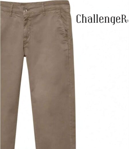 CHALLENGER PANT4010 — Pantalon chino mastic : confort stretch et coupe aisée