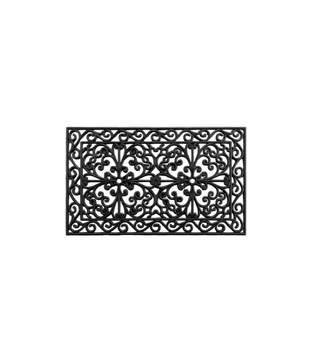 Paillasson Ajouré Sintra 45x75cm Noir-1