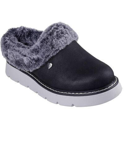 Womens/ladies keepsakes lite cozy blend slippers black Skechers