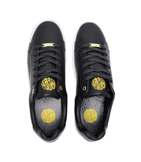 Chaussures Motif/style Cachemire Cali Homme Noir Blanc Pretty Green