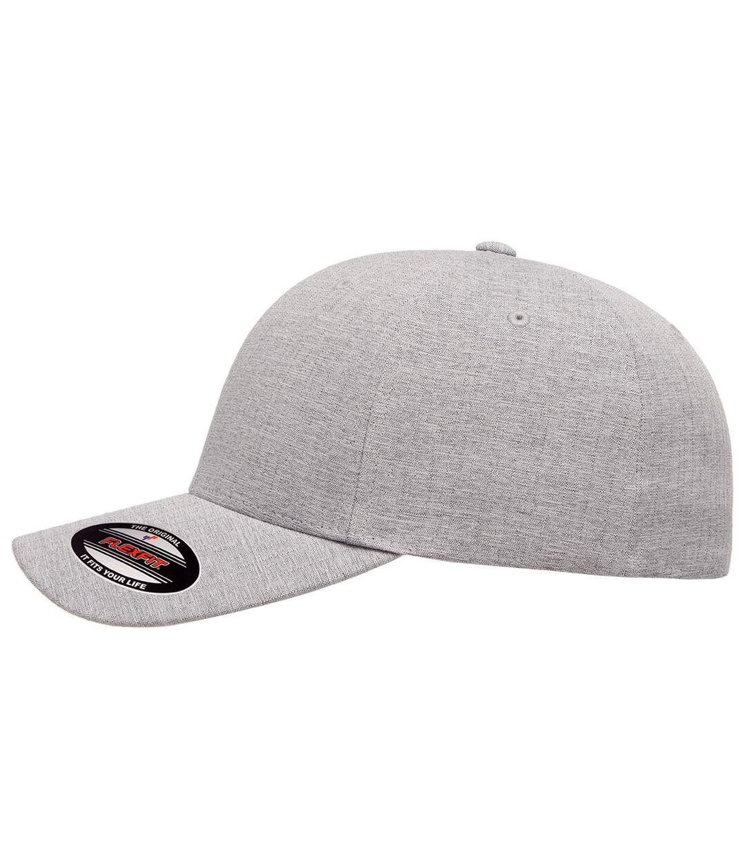 Casquette heatherlight adulte gris chiné Flexfit