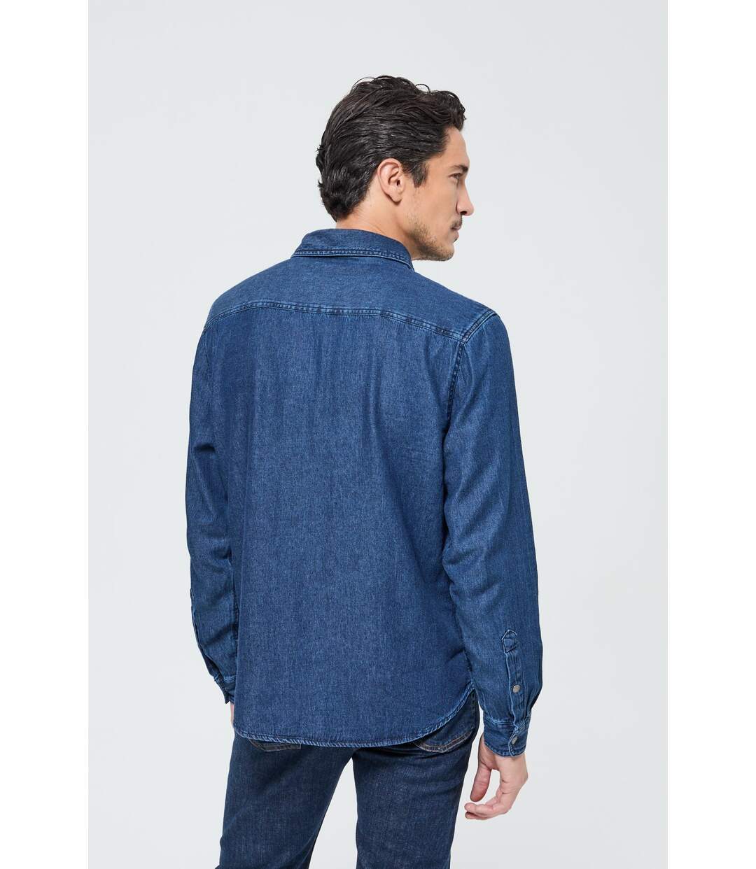 Chemise Darel Blue Denim-4