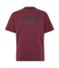 T-shirt Motif/style Classique Homme Pourpre Vans-1