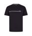Mens Logo Regular T-shirt Black Boss-1