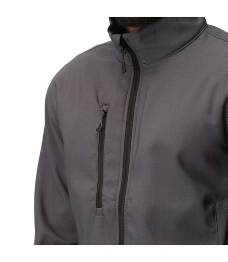 Veste Softshell Honestly Made Homme Gris Phoque Regatta