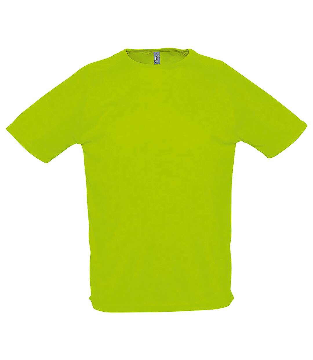 Sporty t-shirt à manches courtes homme vert néon SOLS